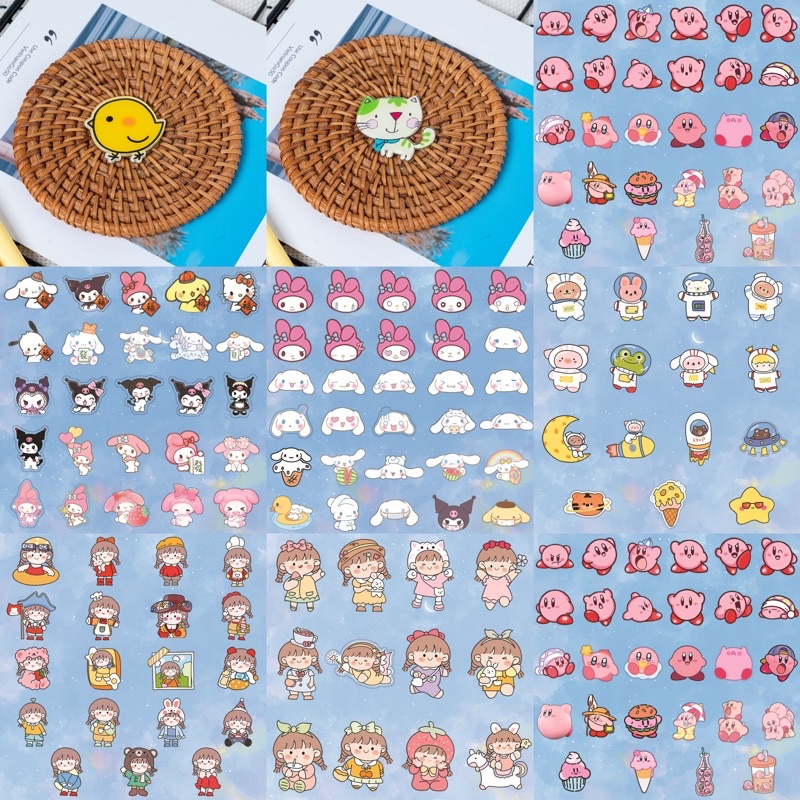 Huy hiệu Pin ,ghim cài áo quần balo nhiều mẫu Dễ thương cute-ST040