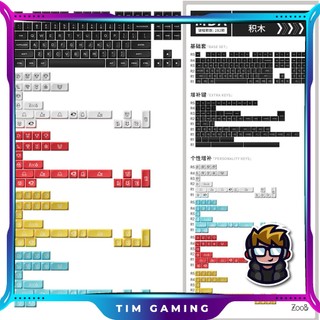 AKKO Keycap set – WOB (PBT Double-Shot / MDA profile / 282 nút)
