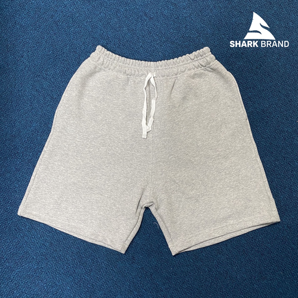 Quần short nỉ bông nam mềm mịn, thoáng mát, thoải mái thời trang cao cấp thể thao, gym Shark Brand Shark Sport