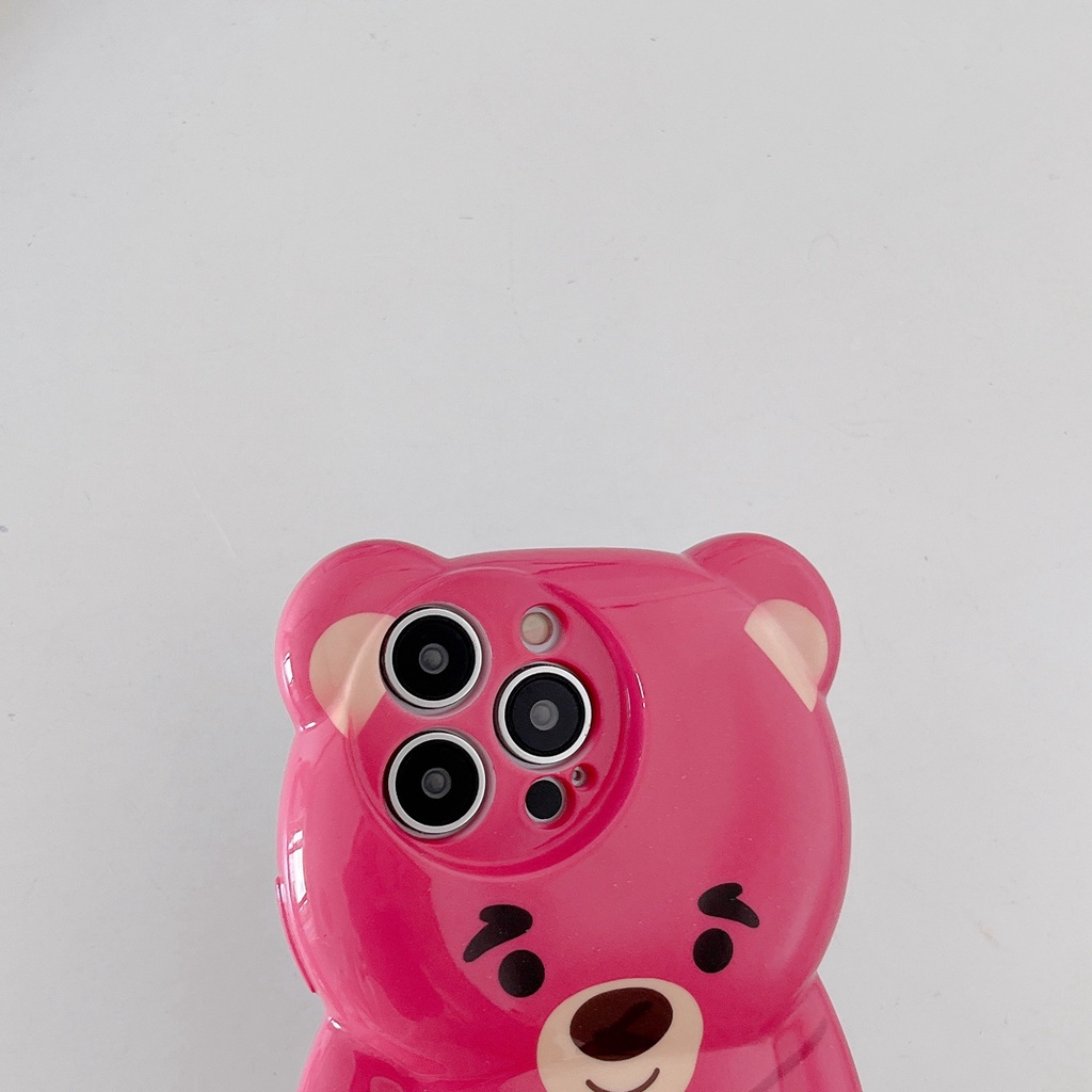 Ốp Điện Thoại tpu Hình Gấu 3D Cho iphone 14 14 pro 14 plus 14 pro max 13 pro max 12 pro max 11 pro max XS max XR X XS