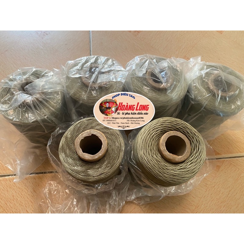 Dây dù thái 500m nhập khẩu - 1.2li - thả diều 1m-2m5 - dây liên kết giò siêu chắc