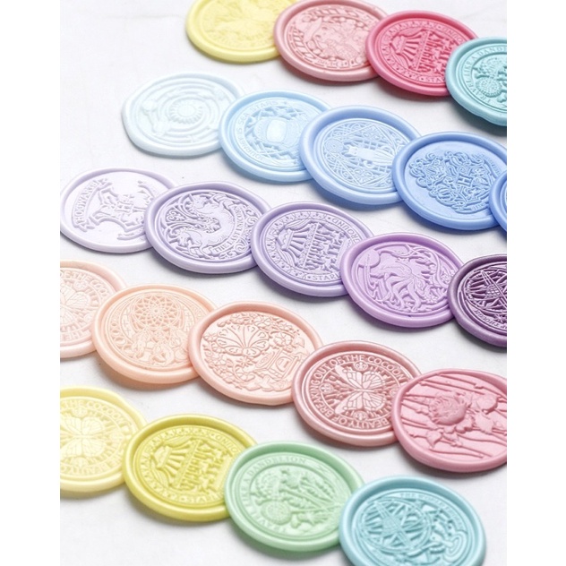 SÁP DẤU Sealing Wax sáp con dấu niêm phong màu pastel