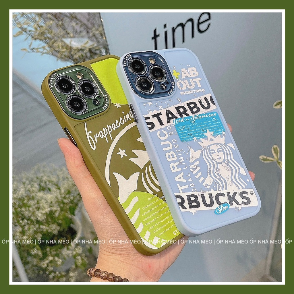 Ốp starbucks xanh lá xanh dương X/Xs/Xsmax/11/11promax/12/12pro/12promax/13/13pro/13promax