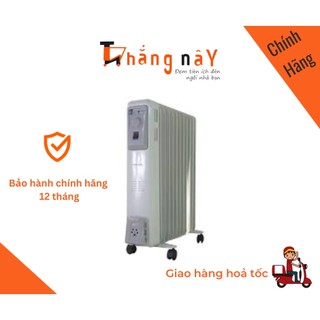 Sưởi dầu tiross ts9217/ ts-9217 11 thanh sưởi - hàng chính hãng