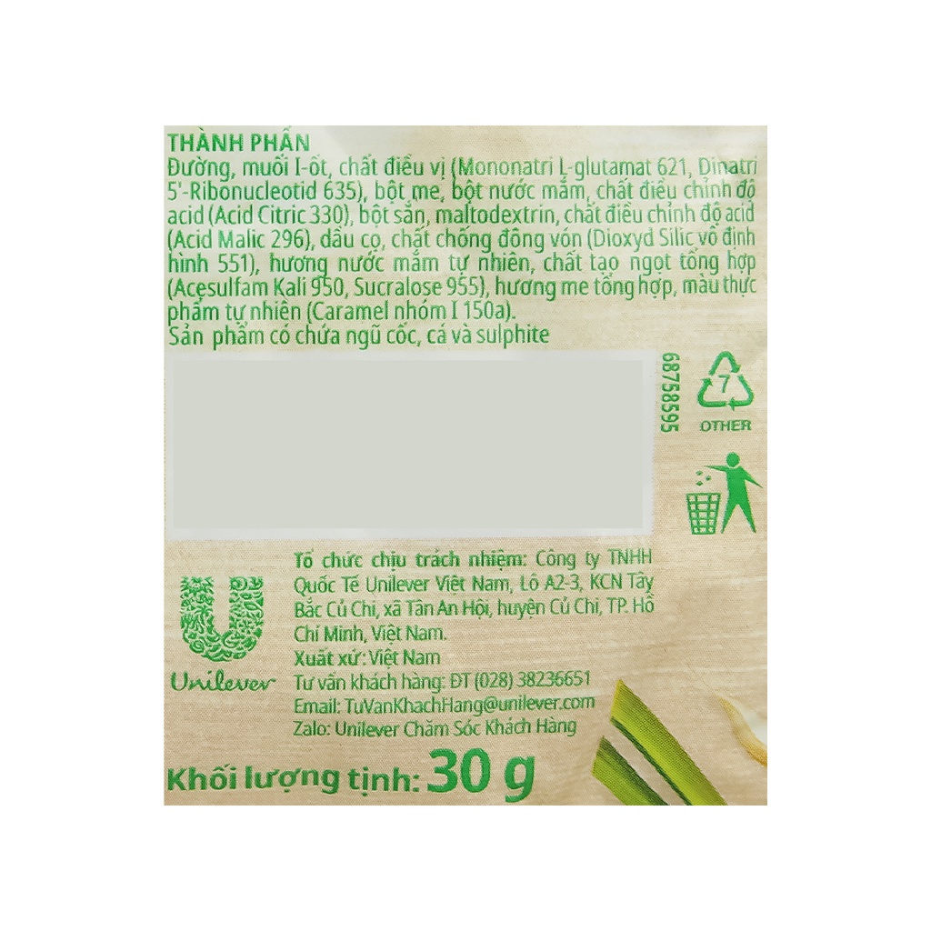 Combo 5 gói Gia vị hoàn chỉnh nấu canh chua cho món canh ngon đúng điệu Knorr gói 30g