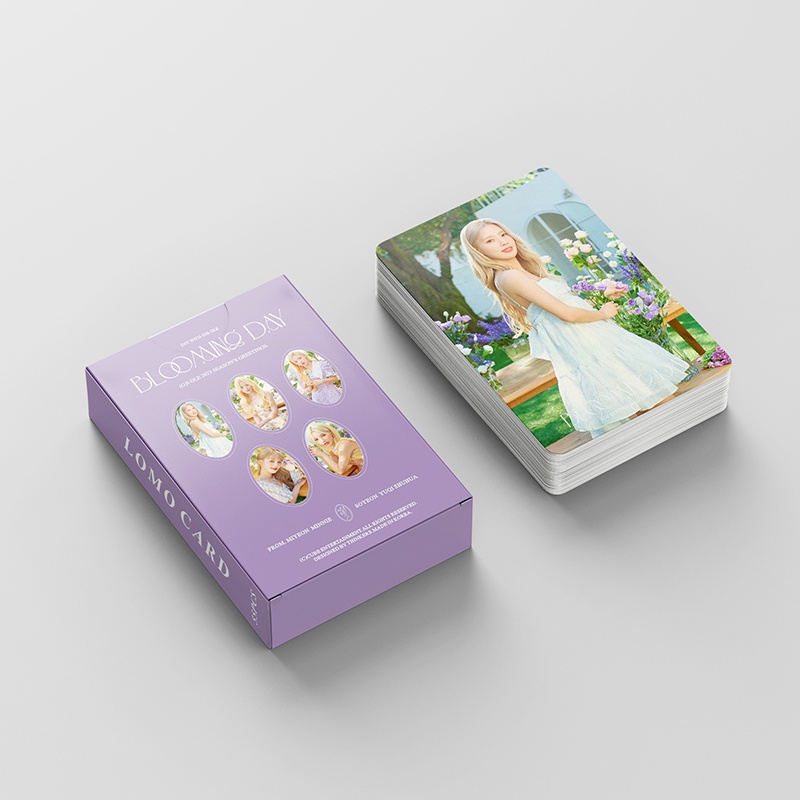 Hộp 55 Tấm Thẻ Hình LOMO  I-DLE Photocards 2023