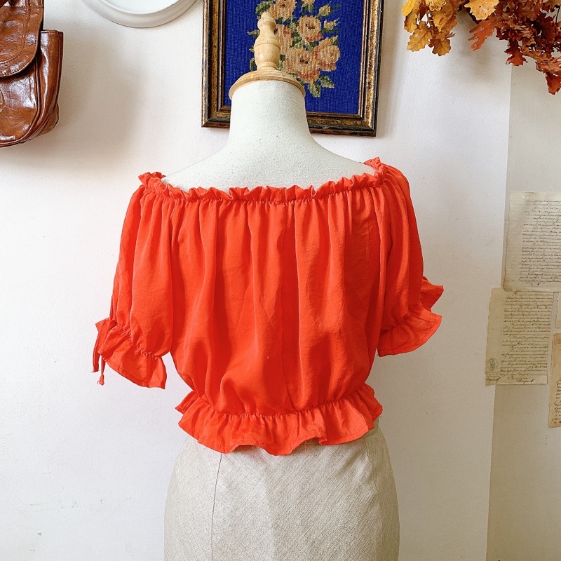 Áo cam trễ vai cotton:on