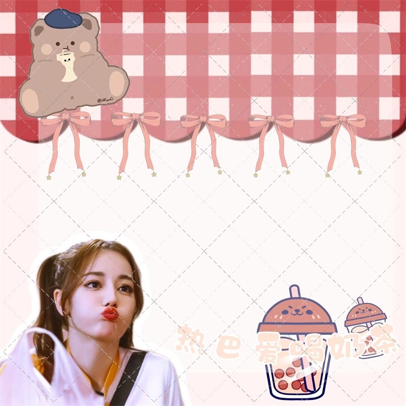 Ord Giấy note Ghi chú in Hình Địch Lệ Nhiệt Ba
