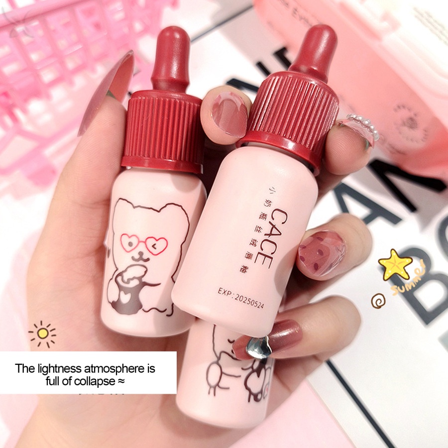 Son kem lì JMMZ CACE vovigo thiết kế vỏ son hình chai sữa độc đáo màu