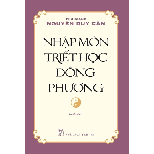 Sách - Nhập môn Triết học Đông Phương