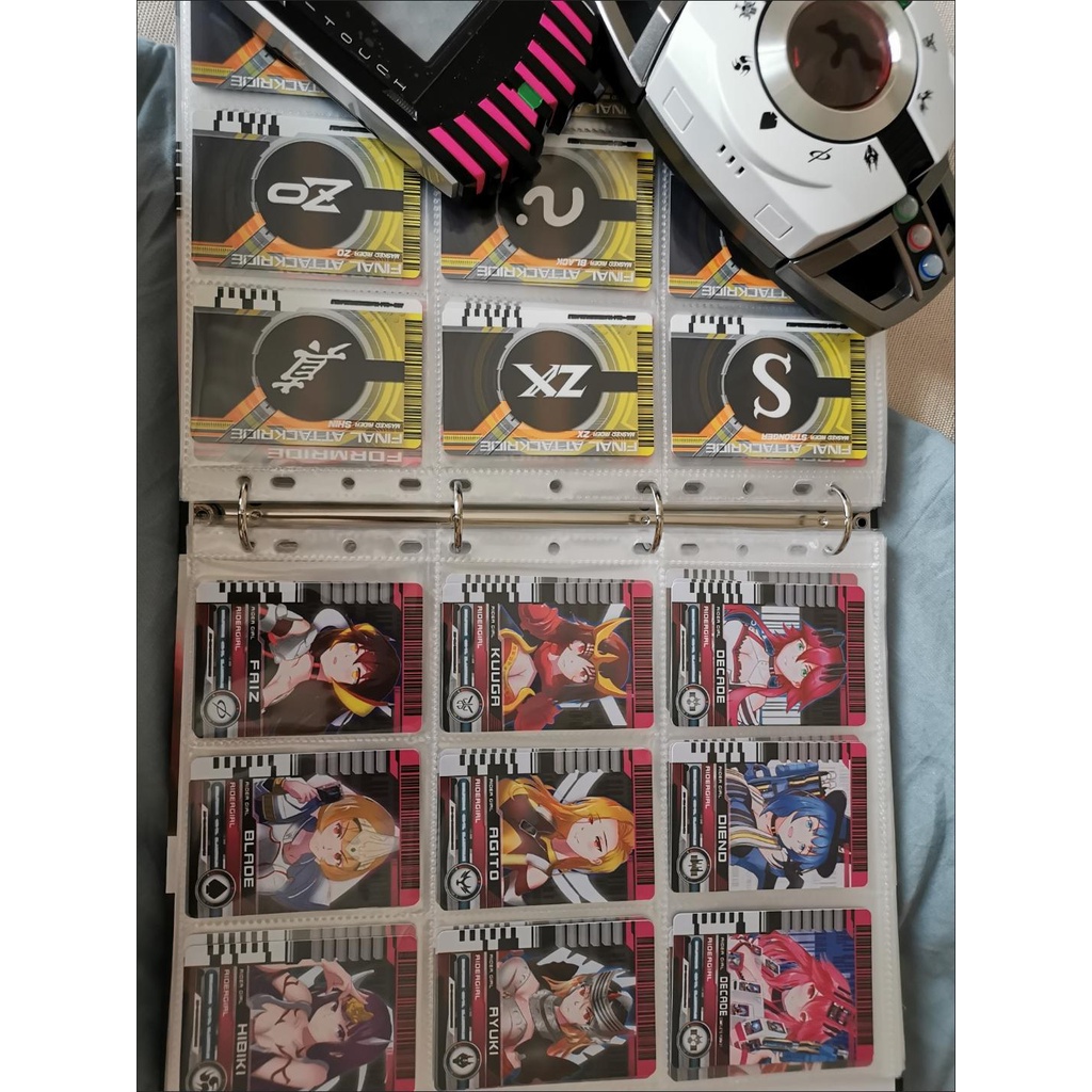 Bộ Thẻ Bài Trò Chơi Kamen Rider Decred Blade Zero Moment King Độc Đáo