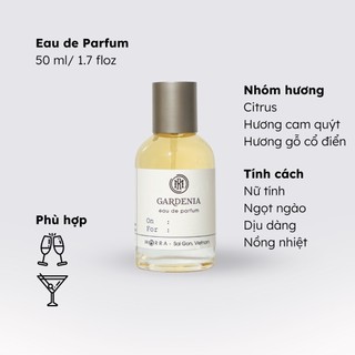 Nước Hoa Nữ Morra Gadenia Dung tích 50ml Hương Hoa Cỏ Trẻ Trung Ngọt Ngào Lưu Hương Lâu 6H - 8H