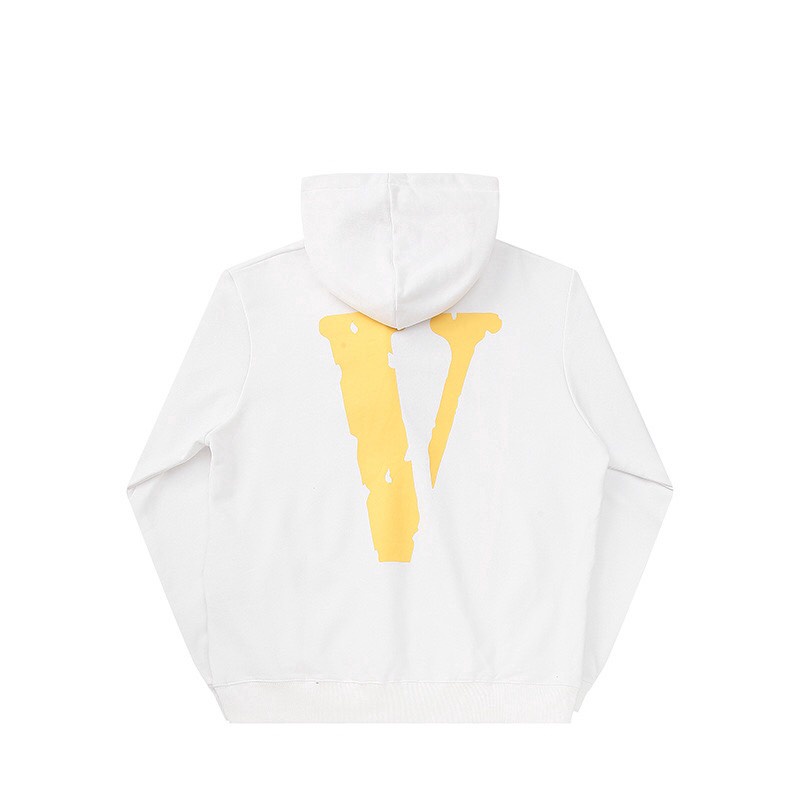 VLONE STAPLE áo khoác hodie mũ trùm đường phố chất liệu dày dặn thiết kế big logo