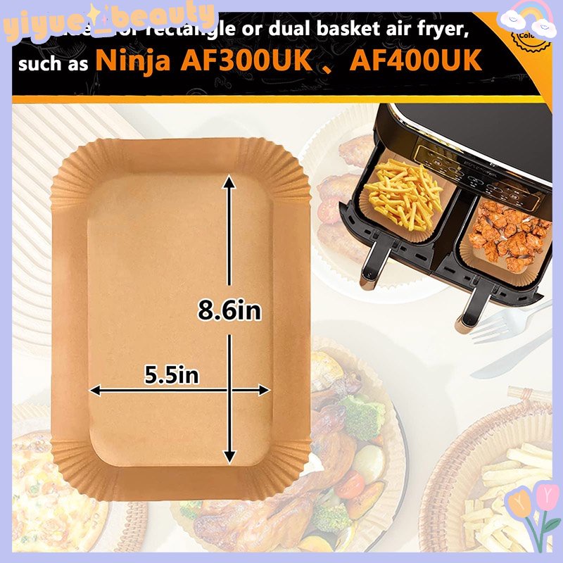 Mới Giấy Silicon Cấp Thực Phẩm Chiên Chống Dầu Chịu Nhiệt Cao Hình Chữ Nhật