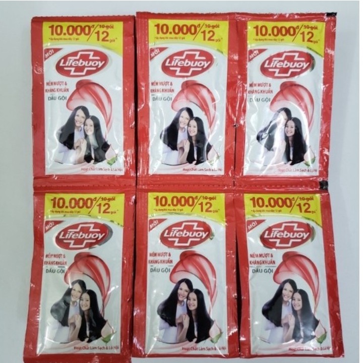 Dây Dầu Gội LIFEBUOY Xanh - Đỏ