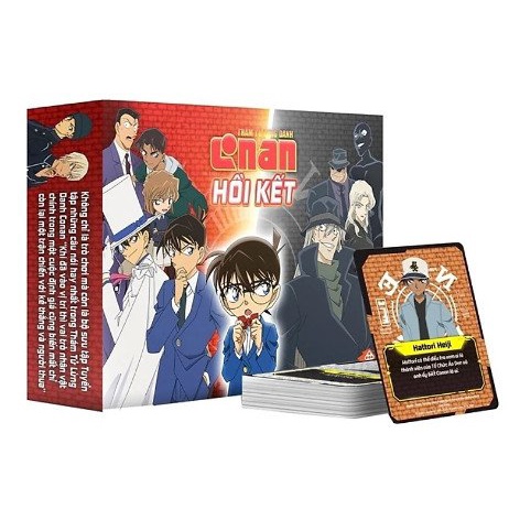 Boardgame Thám Tử Lừng Danh Conan - Hồi Kết Suy Luận Đi Tìm Sự Thật
