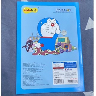 Tập tô màu Khám Phá Bảo Bối Doraemon