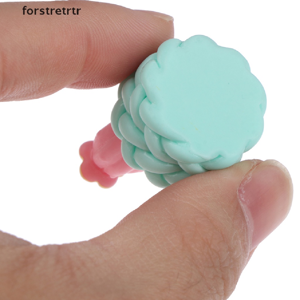 1 Chậu Cây Xương Rồng / Thỏ Bằng Nhựa Resin Trang Trí Bảng Điều Khiển Trung Tâm Xe Hơi