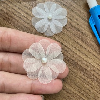 set 20 HOA VOAN 3D size 3cm