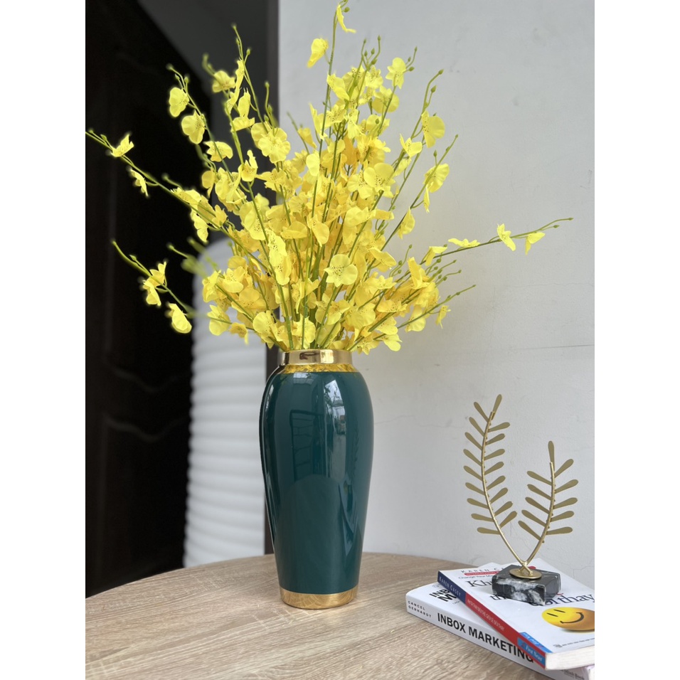 BÌNH GỐM SỨ HOA TRANG TRÍ TẾT LÀM QUÀ TẶNG TÂN GIA