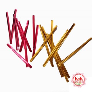 ❧K&K☙ Dây kẽm buộc túi cookies 8cm