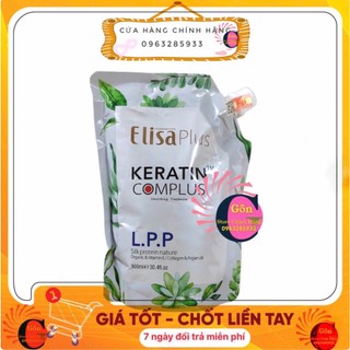 Kem ủ-Hấp Tóc Elisa plus LPP Keratin Complex Phục Hồi Mền Mượt 900ml - Elisa Chính Hãng