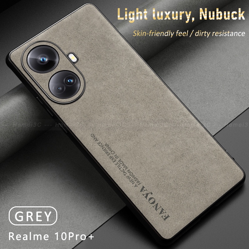 Ốp Điện Thoại Da Cứng Cao Cấp Cho Realme 10 Realme10 Realme10Pro Pro Plus 4G 5G