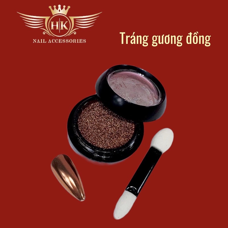 Bột tráng gương làm nail HK NAIL ACCESSORIES