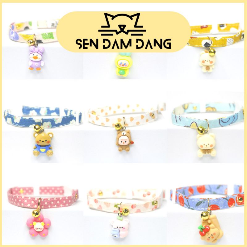 Vòng Cổ Cho Cún Mèo - Charm