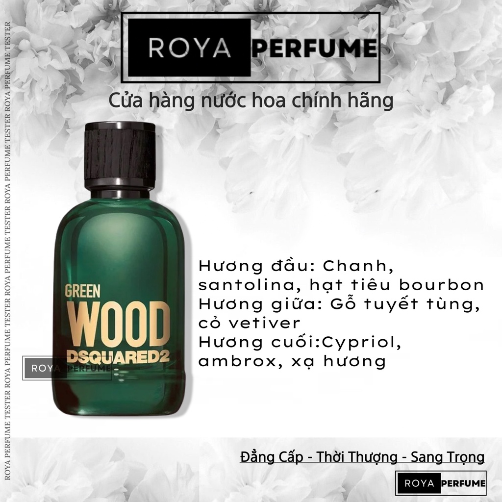 -𝑹𝑶𝑱𝑨- Nước hoa DSQUARED² Green Wood Pour Homme -𝑹𝑶𝑱𝑨-