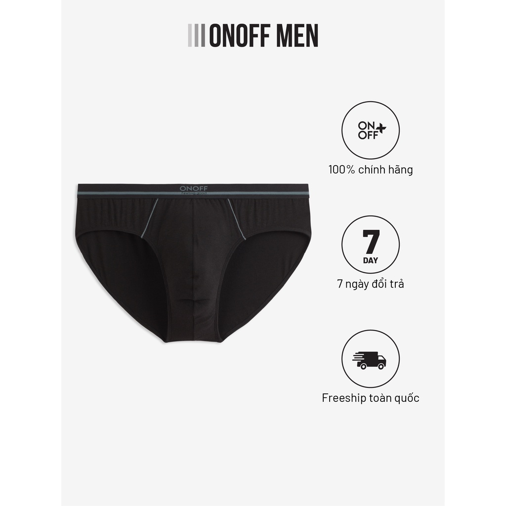 Quần lót nam dáng tam giác chất liệu Tencel mềm mại, nhẹ, thoáng mát - ONOFF H17BU19198
