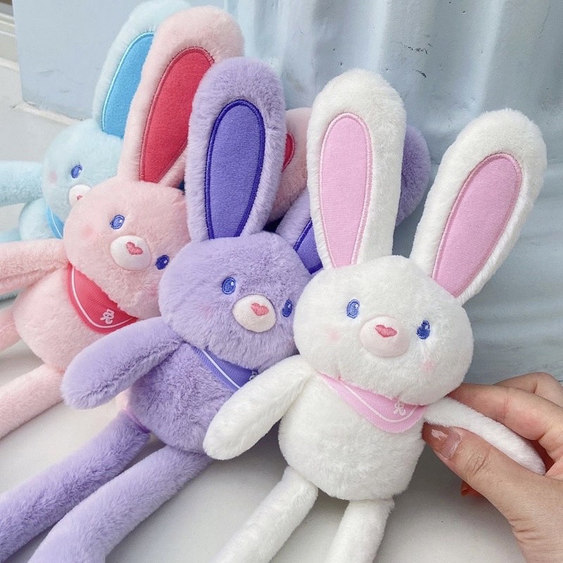 Móc Khoá Bông Thỏ Dài - Mk1522 - BCorner