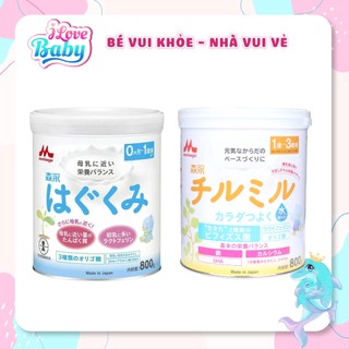 (Date 2024) Sữa Morinaga Nội Địa Nhật Số 0, Số 9  (820gr)