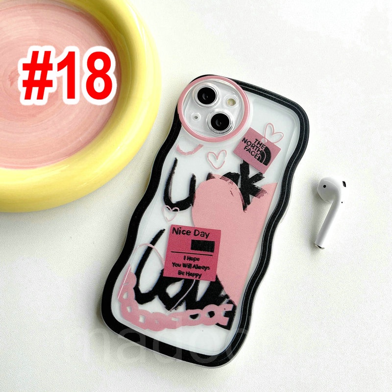 OPPO A17 A77S A76 A96 A54 4G 5G A16 A16S A74 A95 A94 A93 A55 A53 A33 2020 A52 A72 A92 A15S A15S A31 A1K A12E A3S A9 A5 A7 A5S A12 A11K A57 2022 A83 A71 2018 A59 F11 Pro F9 F7 F1S F5 Youth Graffiti Luck Romantic Love Waves Edge Clear Soft Phone Case BW 17