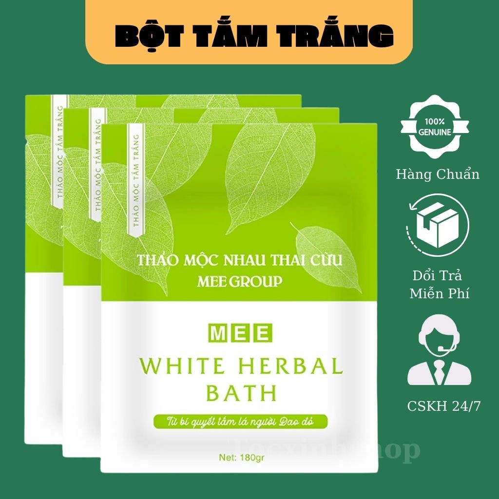 Thảo Mộc Tắm Trắng Nhau Thai Cừu - Mee Natural