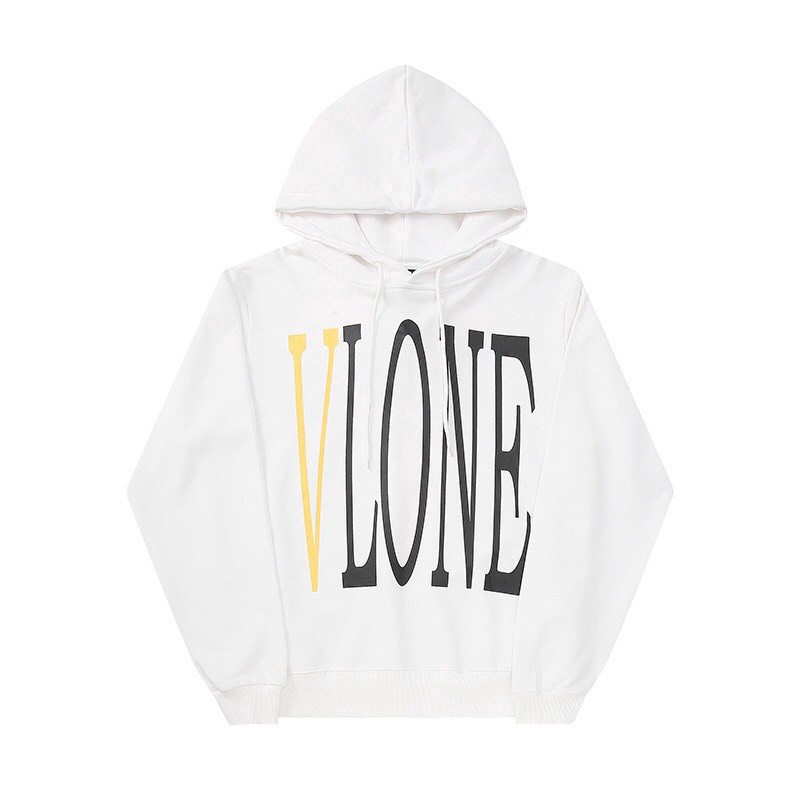 VLONE STAPLE áo khoác hodie mũ trùm đường phố chất liệu dày dặn thiết kế big logo