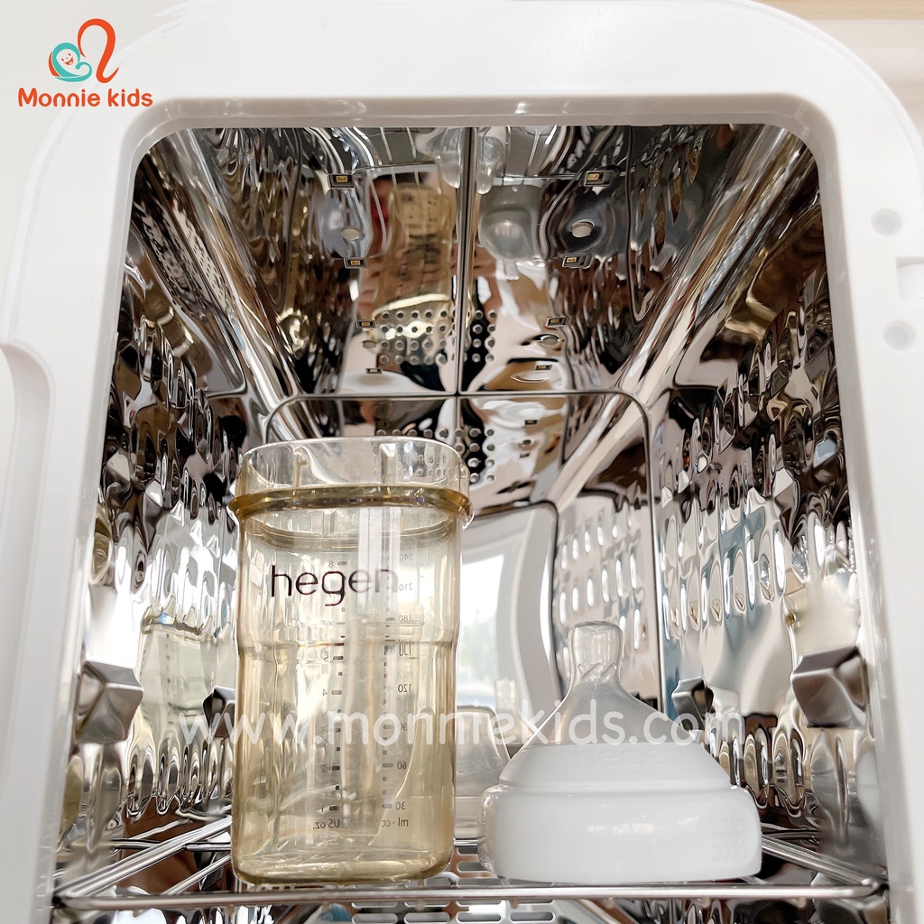 Máy tiệt trùng sấy khô UVC Mini Moaz Bebe MB050, máy tiệt trùng bình sữa cho bé - Monnie Kids