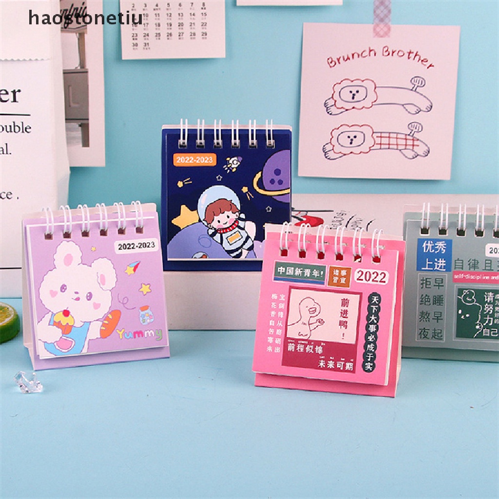 Lịch Để Bàn Năm Mới 2023 Mini Họa Tiết Hoạt Hình Sáng Tạo Trang Trí Văn Phòng / Trường Học Cho Bé
