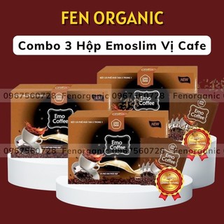 Combo 3 hộp giảm cân emo coffee/ kèm quà