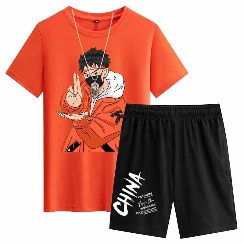 Bộ Quần ÁO CHI.NA Thể Thao Nam Mặc Nhà Cao Cấp Chất Liệu Thun mè Thấm Hút Mồ Hôi tốt