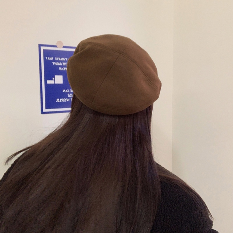 Mũ Beret Lông Thỏ Dễ Thương Xinh Xắn Cao Cấp