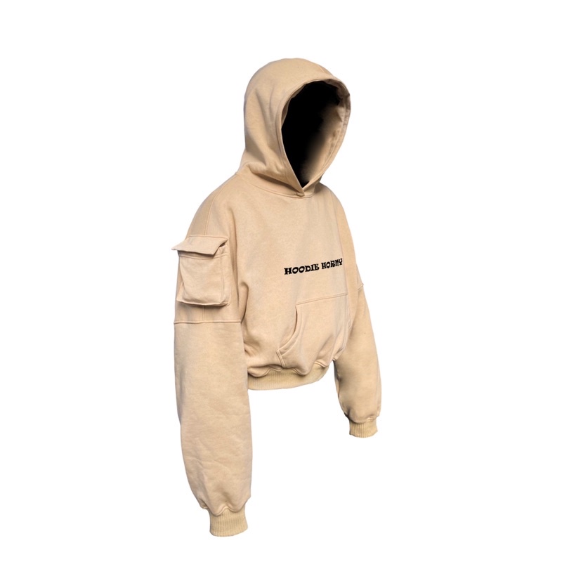 Áo Hoodie Nỉ Ivankov Boxy Hoodie - Sand
