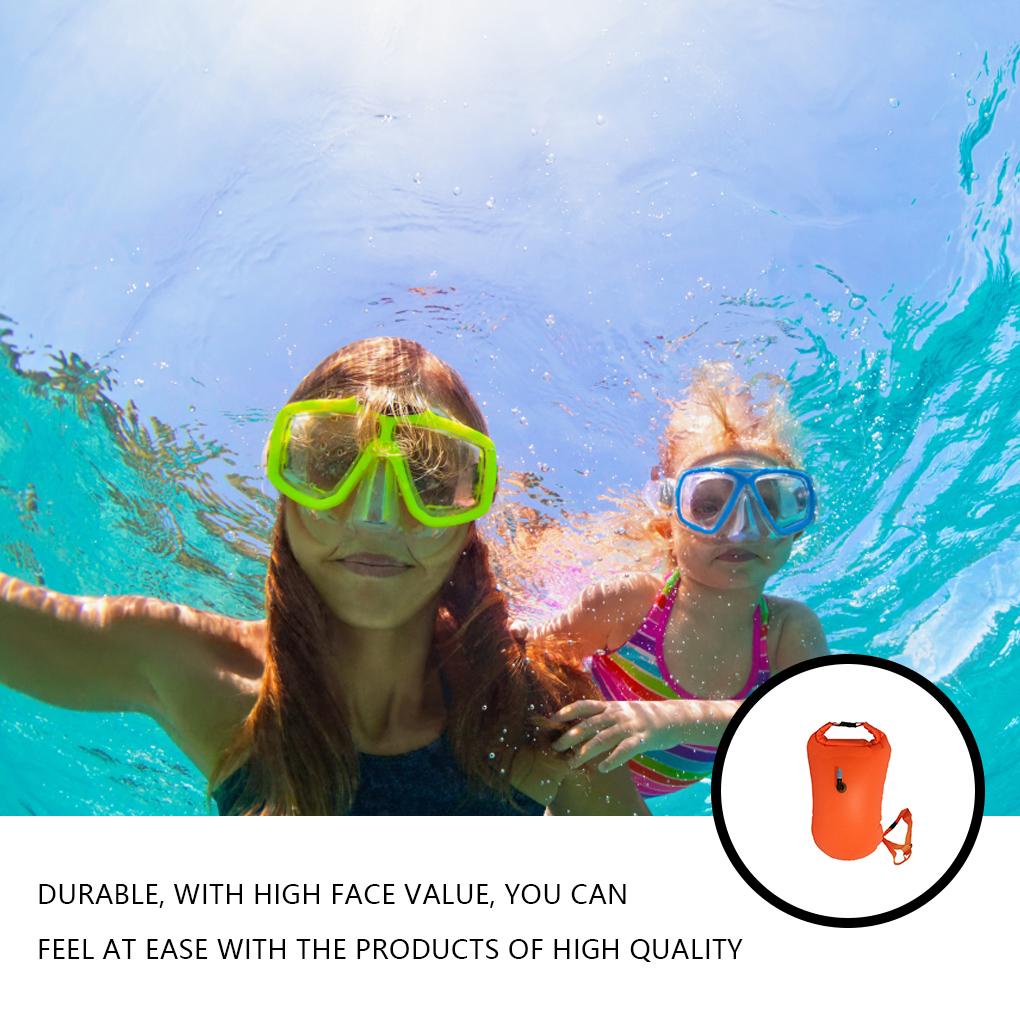 Phao Bơi Bơm Hơi Màu Sắc Trơn Chống Thấm Nước Trọng Lượng Nhẹ Tiện Dụng