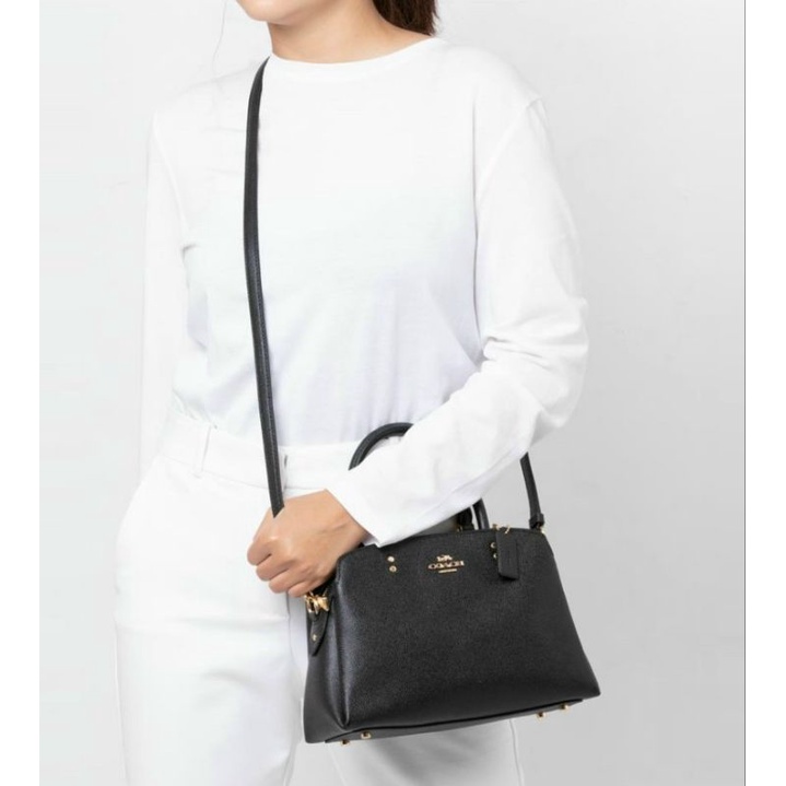 Túi COAC*H MINI LILLIE CARRYALL da thật sang trọng