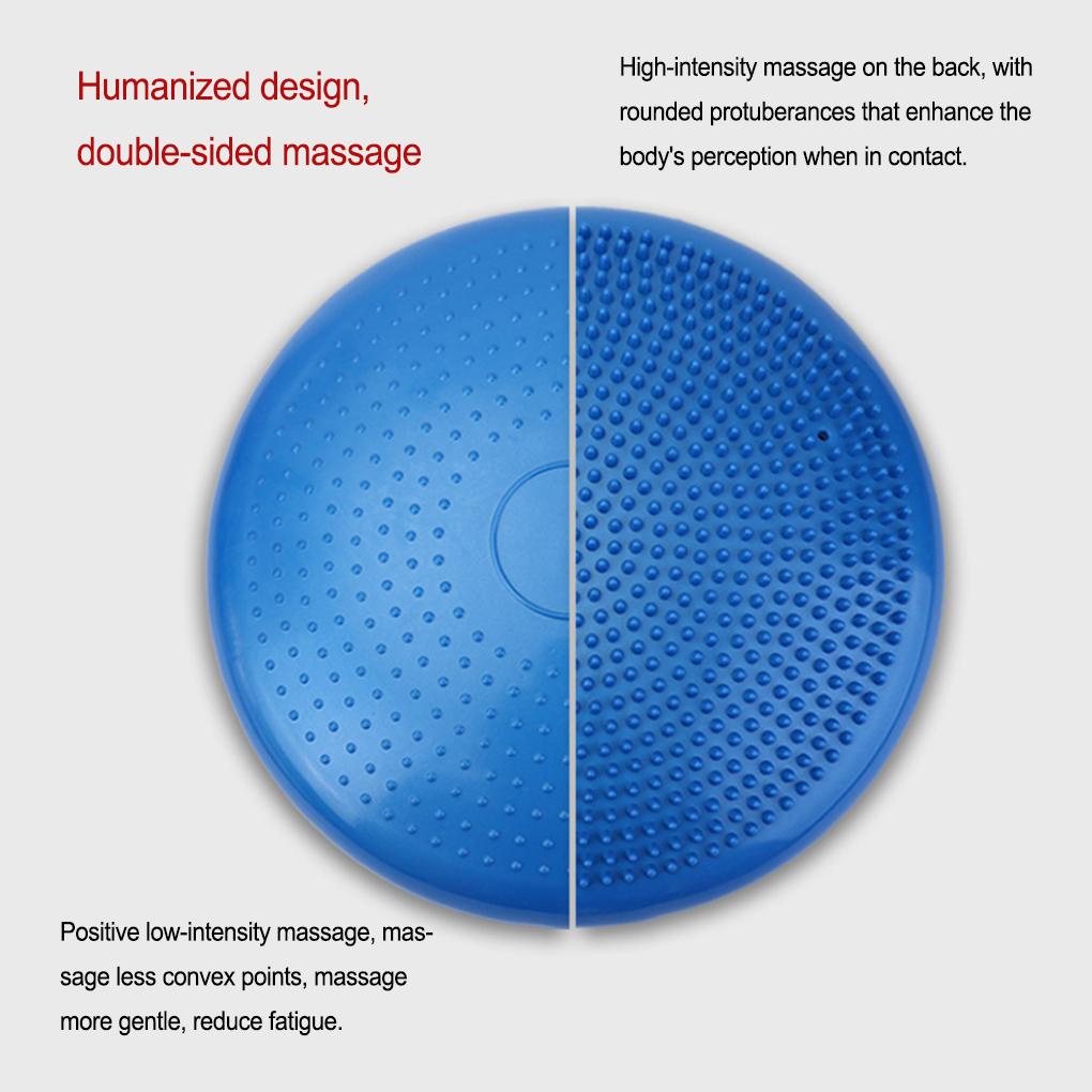 Đệm Tròn Màu Sắc Trơn Cân Bằng Hỗ Trợ Luyện Tập Yoga / Thể Hình Tại Nhà