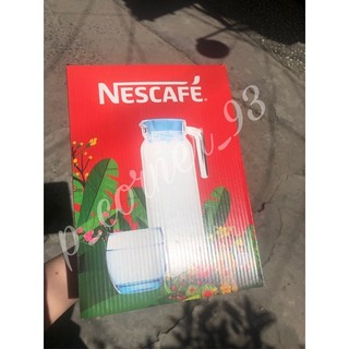 BỘ BÌNH LY THUỶ TINH CAO CẤP NESCAFE