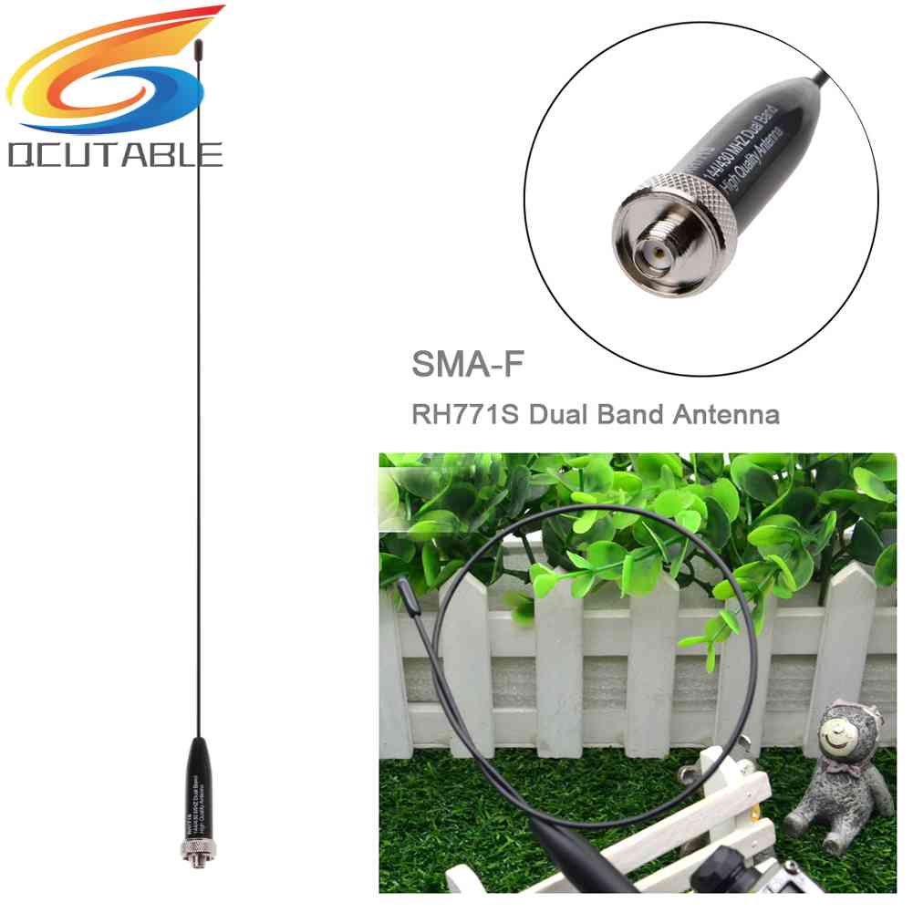 Ăng Ten SMA-F RH771S 144 / 430MHz U / V Siêu Mềm Cho Baofeng UV-5R