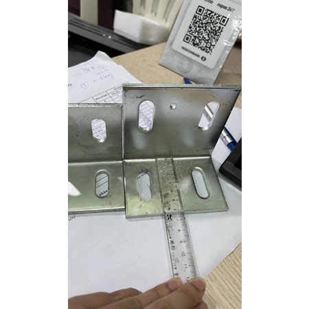 Bản mã lắp đặt hệ mặt dựng kích thước tùy chọn như hình