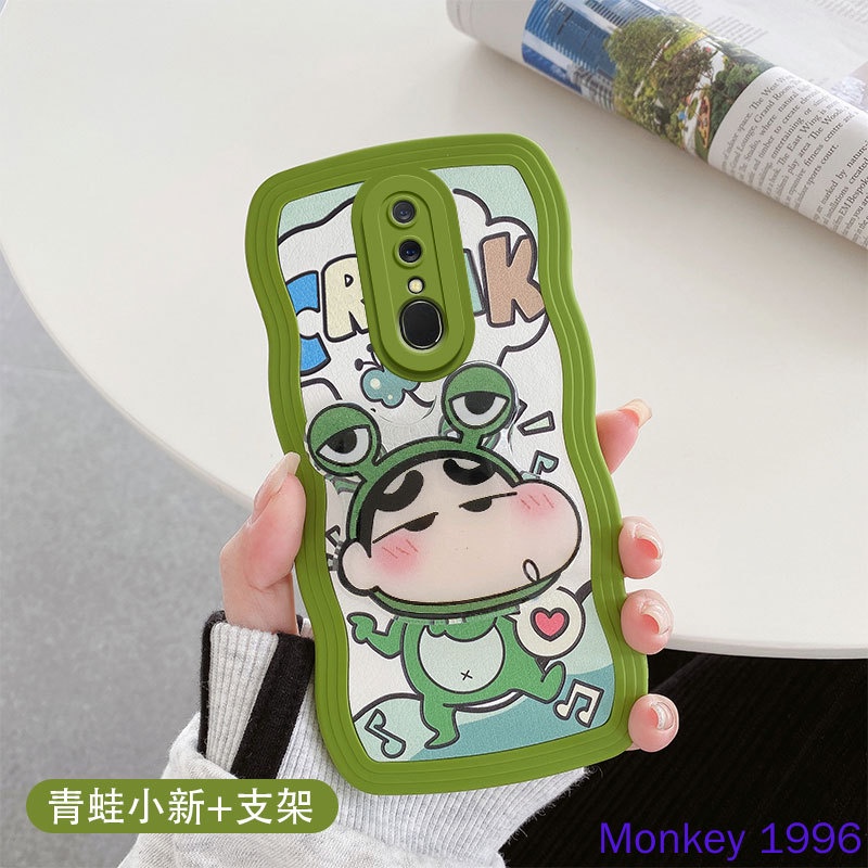 Ốp lưng OPPO F11 ốp lưng OPPO A5 2020 ốp lưng OPPO A9 2020 Ốp Điện Thoại Mềm Họa Tiết Hoạt Hình Có Giá Đỡ Cho OPPO F9 A12 A7 A5S F11 A9 2020 A5 2020 *