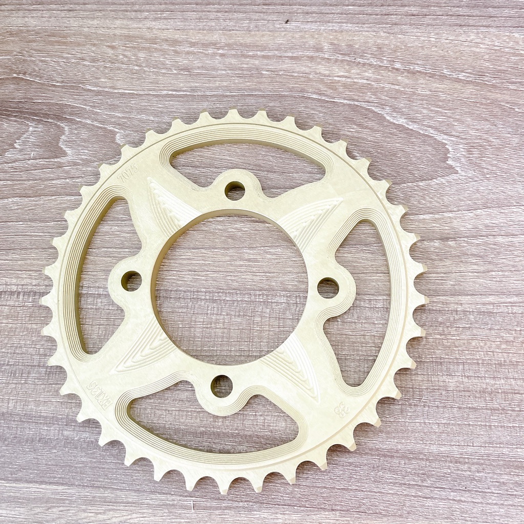 Đĩa tải nhôm 7075 siêu cứng cho Exciter 135 38 răng